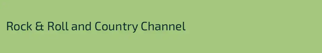 Rock & Roll and Country Channel